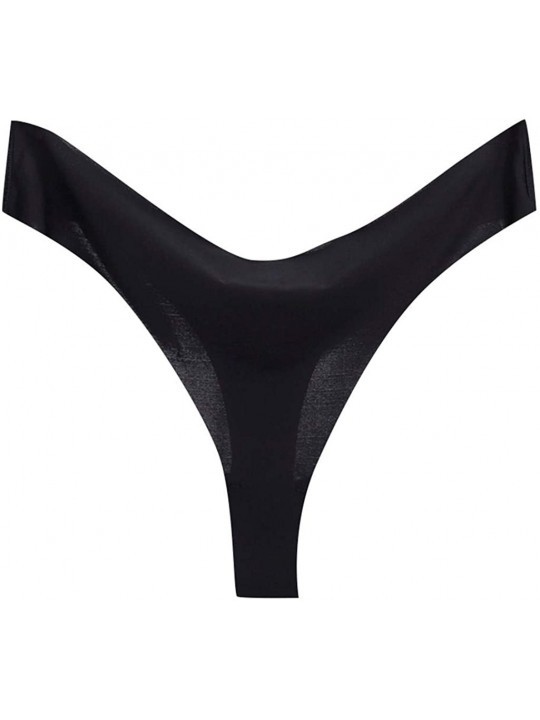 Women S Invisible Seamless Bikini Underwear Half Back Coverage Panties