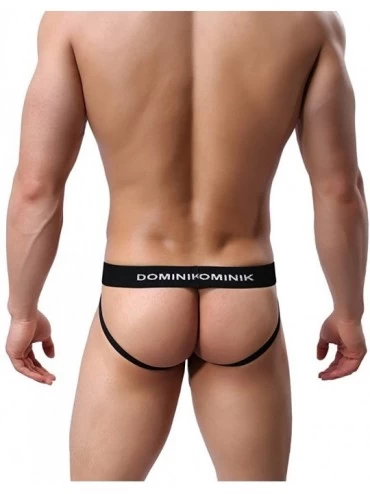 G-Strings & Thongs Mens Jock Straps Thongs Underwear - English Lavender - CV17Z6TDQSA $9.58