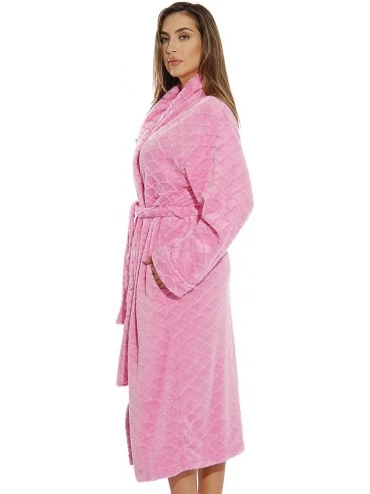 Robes Kimono Robe Bath Robes for Women - Rose - CR17YQL78WO $30.08