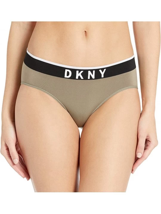 Panties Women's Seamless Litewear Solid Bikini - Pine/Black - CD18NYYMMNR $15.25