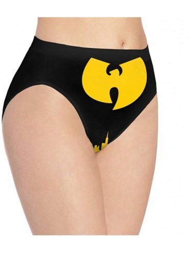 Panties Women's DEA-DPO-ol Love pik-achu Breathable Underwear-Novelty Briefs for Women Teens - Hip Hop2 - CF19CD95RA7 $22.35