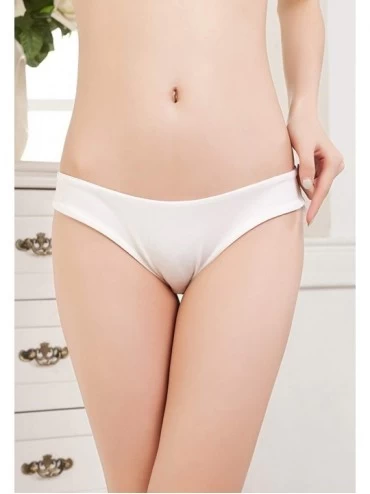 Panties Women's 6 Packs Lace Panties Invisible Seamless Bikini Underwear Half Back Coverage Panties - 6 Pack - CP12NULT3JJ $2...
