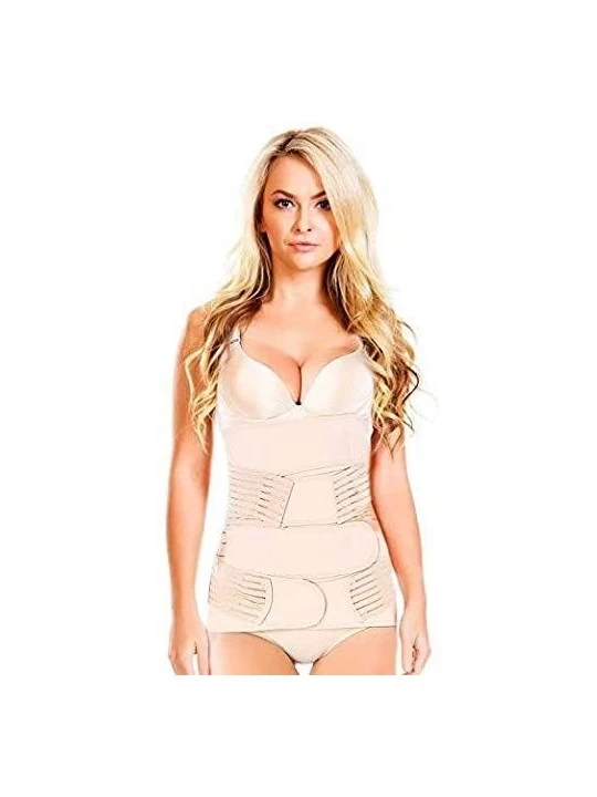 Shapewear 3 in 1 Postpartum Belly Wrap Girdles for Women- [One-Size & Beige] - CP184A9433D $15.71