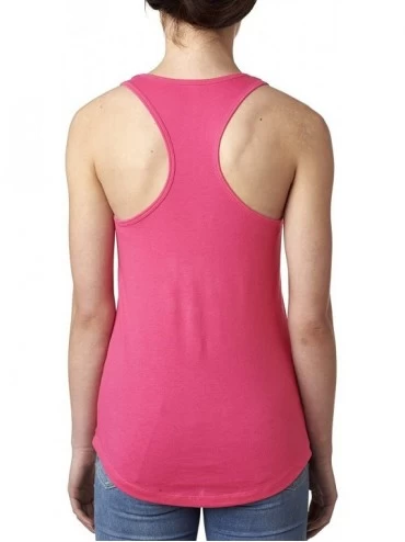 Camisoles & Tanks Wish You were Beer Womens Racerback Tank Top - Hot Pink - CF18Z8MWGR9 $11.86