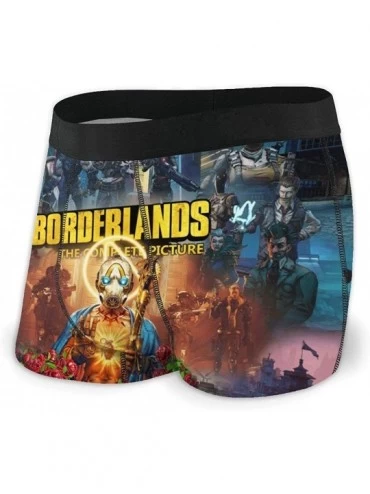 Boxer Briefs Borderlands 3 Men's Underwear Print Boxer Brief Low Rise Short Cut Underpants Panties Panty - 2 - C419584RHHH $2...