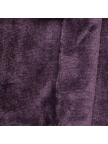 Robes Women's 099-04 Plus Size Super Soft Lounge Robe in Purple - 2XL/3XL - C818UZHHM02 $25.54