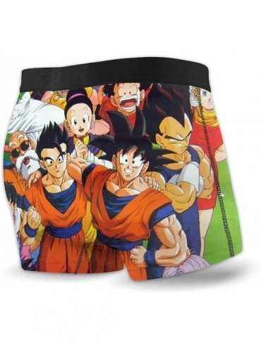 Boxer Briefs Men's Boxer Briefs Hip Underwear with Comfort Waistband - Dragon Ball Z 19 - CM194LNNWXL $28.96