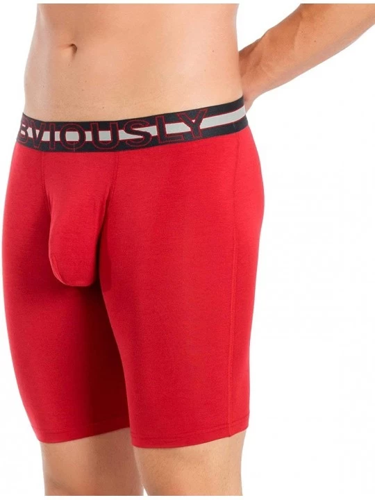 Boxer Briefs EveryMan - Boxer Brief 9 inch Leg - Chilli Red - CT192SX264E $21.27