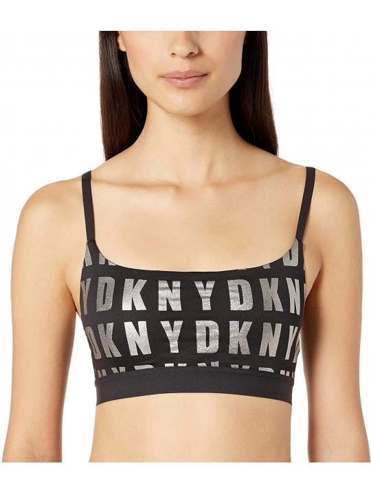 Bras Women's - Foil Block Logo/Black - C018W5OUUCX $19.70