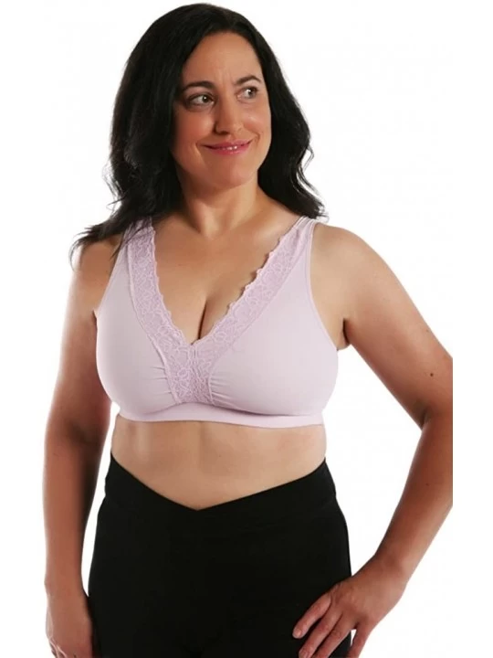 Bras Soft Silhouette Bra - Lilac - CD12CQM4RHN $44.03