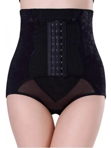 Shapewear Women's Underbust Corset Waist Trainer Cincher Steel Boned Body Shaper Tummy (Black- M) - Black - C918NTHLWSN $13.18