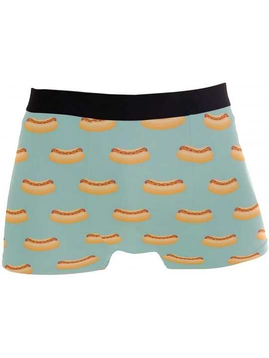 Men's Underwear Hot Dog Men Boxer Briefs Comfort Soft Boxer Briefs ...