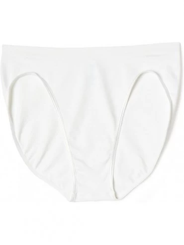 Panties Women's Touch Feeling Hi-Cut Brief Panty - White - CL1121CCCA7 $39.31