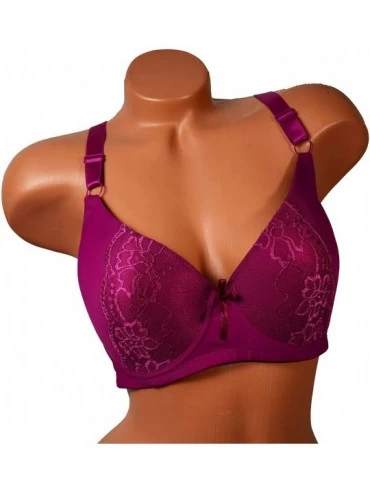 Bras Women Bras 6 Pack of Plain Bra D Cup DD Cup DDD Cup - F8212 - CW194ME6QCE $32.37