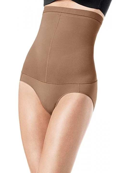 Shapewear Super Control Higher Power Brief High-Waisted Panty - Body Shaper 234 - Cocoa - CT11DYBIE7Z $27.69