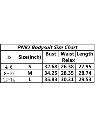 Shapewear Women's Sexy Black Sheer Mesh Rhinestone Long Sleeve Jumpsuit Bodysuits Clubwear - Black Vertical Stripe - CD197XH0...