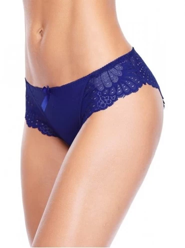 Panties Womens Lace Bikini Panties Low Rise Lingerie Underwear Assorted Briefs - Lace Trim Panties - CT18NWW78NH $19.42