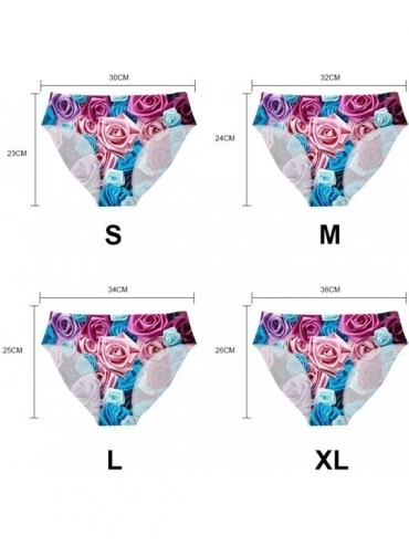 Panties Funny Underwear for Women 3D Cute Alpaca Panties Hipster-Panties Low Waist Sexy Ladies Panties - Peacock - CQ18SC6DWH...