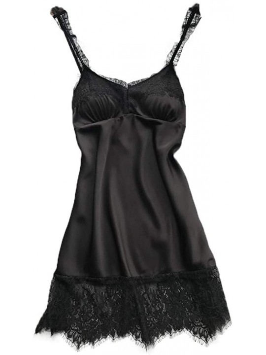 Women Lingerie Corset Solid Lace Underwire Muslin Sleepwear Underwear Black Cq18w0c2htx 9258
