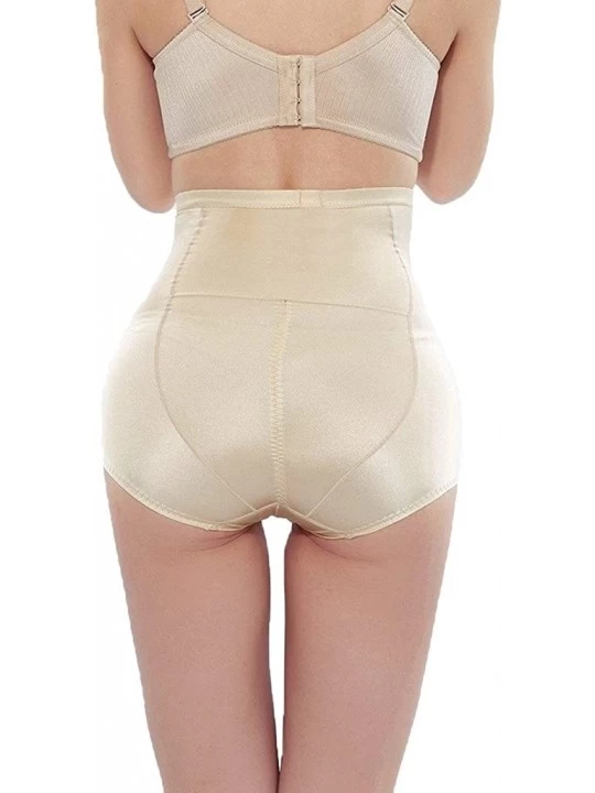 Shapewear Women Butt Lifter Underwear High Waist Shaping Knickers Tummy Control - Beige - CK17YRI8DK7 $9.37