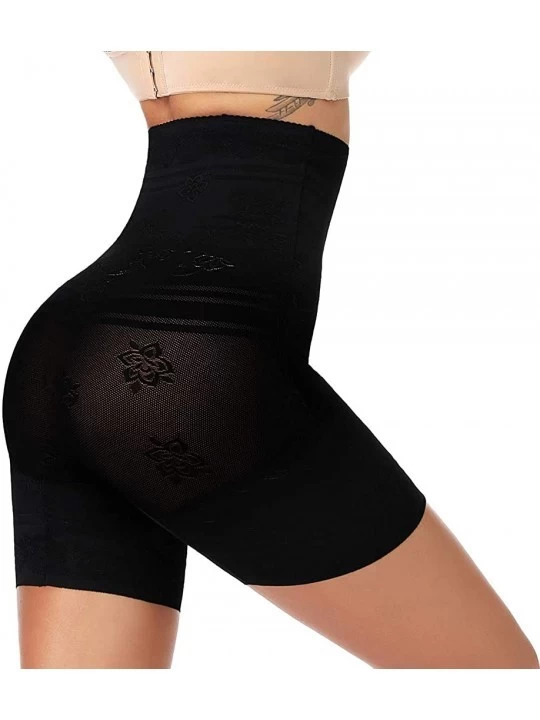 Shapewear High Waist Body Shaper Shorts for Women Tummy Control Shapewear Shorts Thigh Slimmer Panties - Black (Firm Control)...