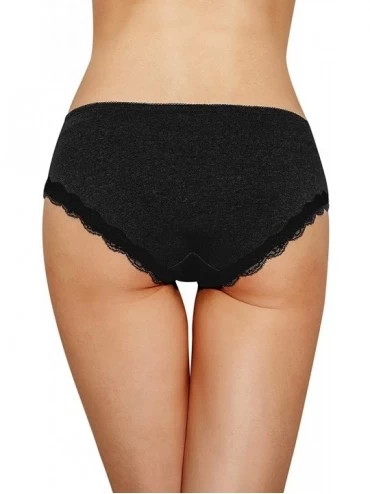 Panties Women's Soft Underwear Strech Panties Comfort Panty Packs - Assorted3 - C218EYSNQ7S $10.15