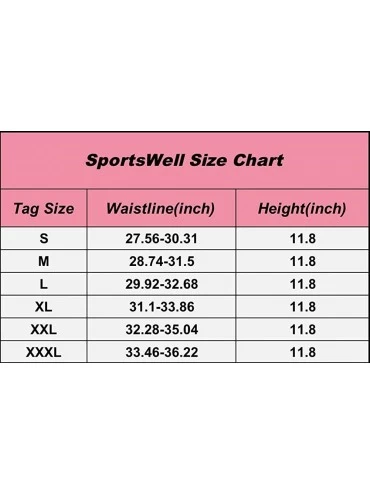 Shapewear Women Latex Waist Cinchers Corset Trimmer Body Shaper Waist Trainer - Black - CV18WE7HGYC $15.43