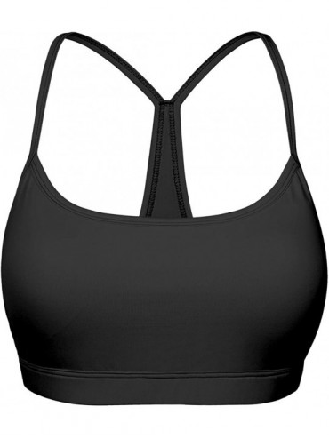 Sports Bra for Women Padded Crop Tank Top Compression Fits 3/2/1 Pack ...