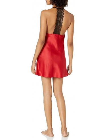 Baby Dolls & Chemises Women's Ella Chemise - Tango Red - CM12GMC9JF3 $28.34