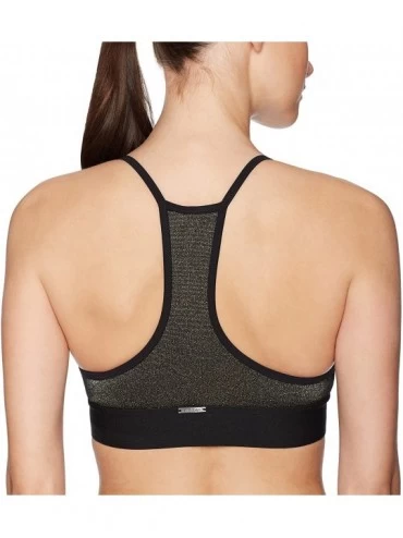 Bras Activewear Women's Trifecta Versatility Bra - Black/Gleam - CY1880LK9YM $42.88