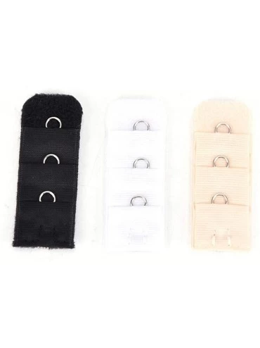 Accessories 10Pcs 1 Rows 3 Hooks Bra Extender Ladies Nylon Clasp Extension Elastic On Strap Soft Extenders Intimates Accessor...