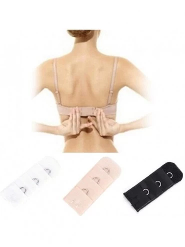 Accessories 10Pcs 1 Rows 3 Hooks Bra Extender Ladies Nylon Clasp Extension Elastic On Strap Soft Extenders Intimates Accessor...