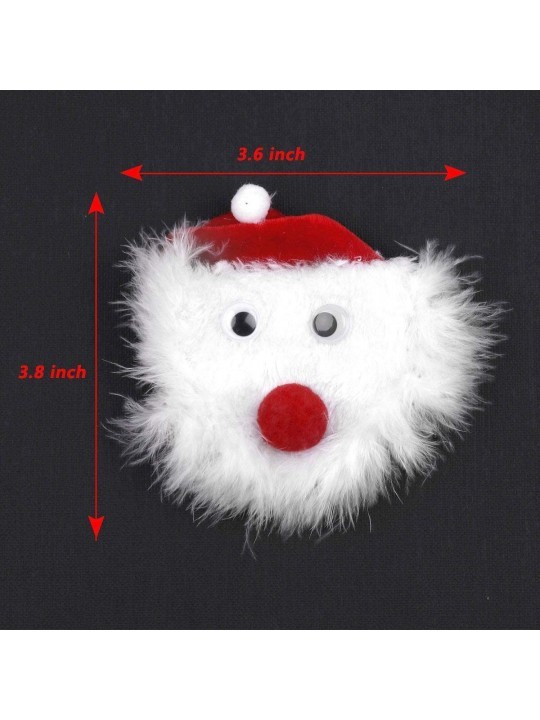 Christmas Pasties Nipple Sticker Santa Claus Pasties Reusable Adhesive ...