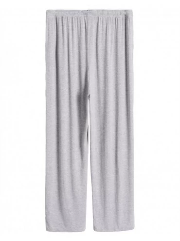 Sleep Bottoms Men's Lounge Pants - Heather Gray - CS1832QYEQW $21.69