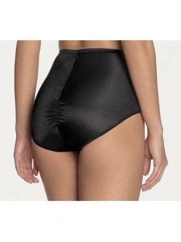 Panties Mid Waist Panties Light Contouring Mesh Panty Mild Contour Brief Women - C1189KI0LS8 $11.84