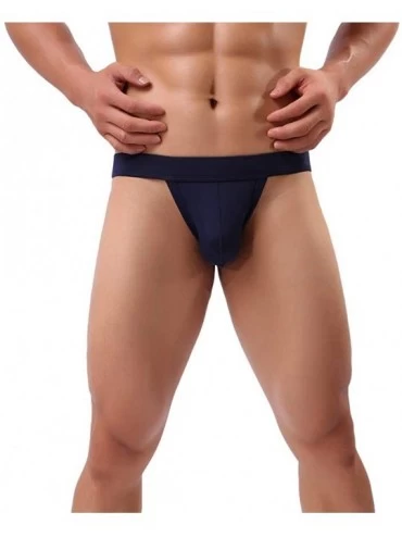 Briefs Men's Jockstrap Athletic Supporter Elastic Waistband Briefs Underwear - A02-8pack - C718E0ZMS9U $35.43