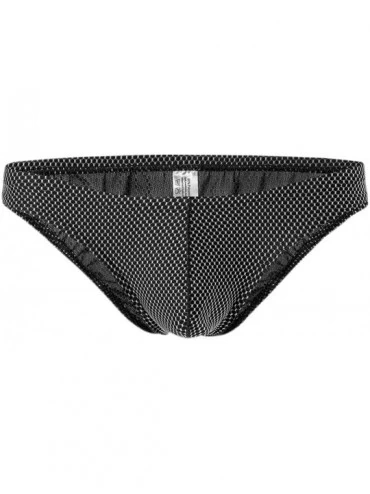 G-Strings & Thongs 2019 Men Briefs Panties Sexy Underwear Cueca Homme Calzoncillos Male Underpants Shorts Lingerie - F Blue -...