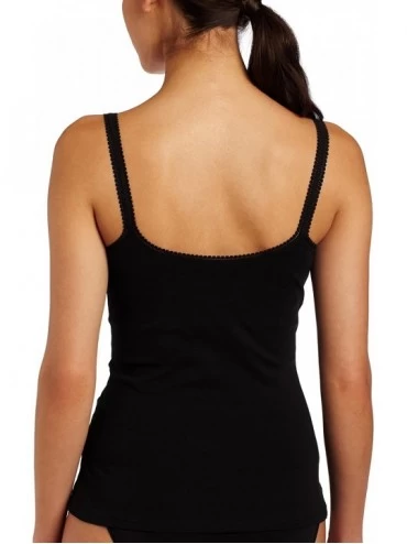 Camisoles & Tanks Women's Cabana Reversible Camisole Top - Black - C0111GCOL7L $19.10