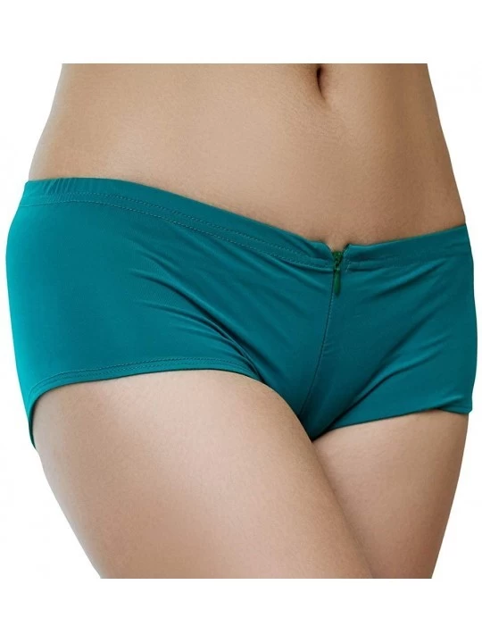 Bustiers & Corsets Women Briefs Woman Sexy Lingerie Underpant Solid Color Zipper Boxer Brief Panties Underwear Thongs Knicker...