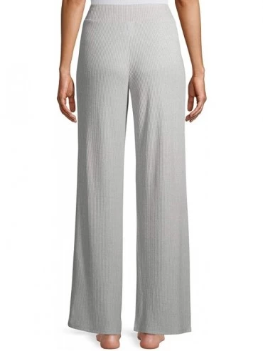 Bottoms Platinum Silver Heather Flat Rib Lounge Sleep Pants - CO1955X9290 $30.20