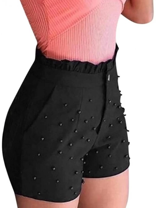 Panties 2020 New Women Fashion Casual Shorts Sexy Summer Female Short Pants - Black - CL196WZ47RG $14.40