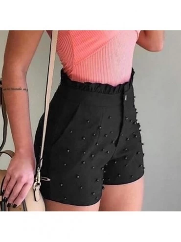 Panties 2020 New Women Fashion Casual Shorts Sexy Summer Female Short Pants - Black - CL196WZ47RG $14.40