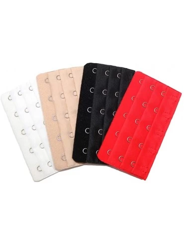 Accessories 5Pcs Lady Bra Extenders 3 RowsHooks Strap Sewing Tool Women Extension Intimates Accessories - Skin 4 Buckle - CB1...