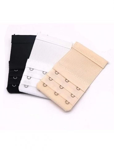 Accessories 5Pcs Lady Bra Extenders 3 RowsHooks Strap Sewing Tool Women Extension Intimates Accessories - Skin 4 Buckle - CB1...