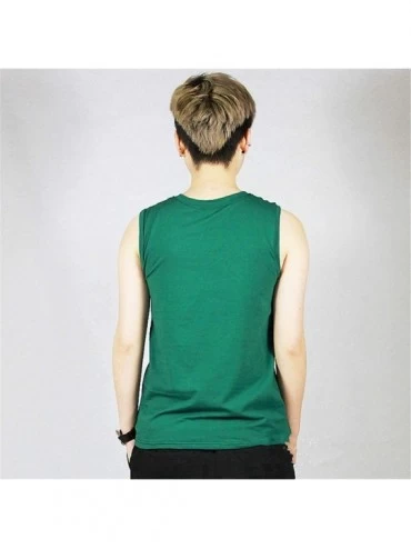 Shapewear Cotton Chest Binder Compression Band for Tomboy Trans Lesbian - Green - C018A46MIEZ $26.34