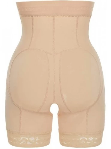 Shapewear Women Waist Slimmer Shaper Postpartum Control Panties - Beige - CV197W3R8RH $25.96