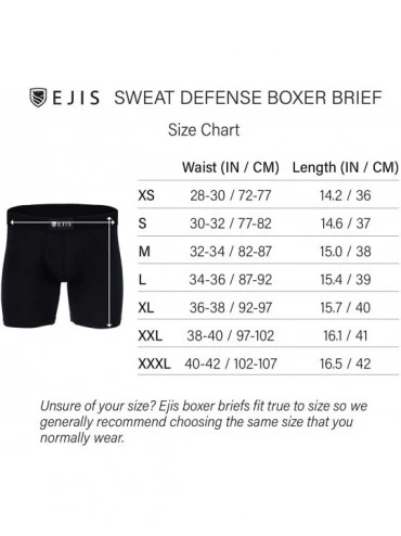 Boxer Briefs Sweat Defense Boxer Brief | Comfort Pouch | Sweat Proof Micro Modal - Green - CQ1930I2D9O $28.81