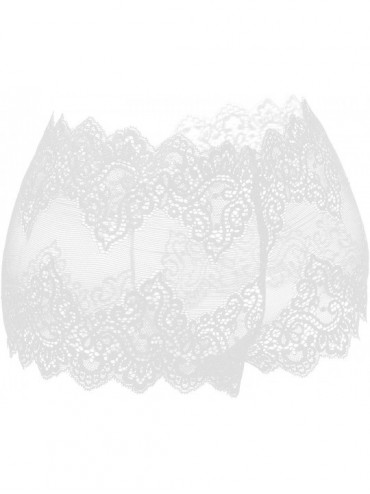 Women's Hipster Full lace Sheer Lace Panties Underwear Stretch Briefs ...