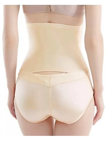 Shapewear Women's Shapewear Tummy Control Girdle Panty Slimming Underwear High Waist Shaper Panties - Beige - CC18WIOOGX2 $11.66