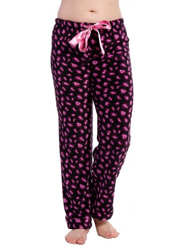 Women's Cotton Flannel Pajama PJ Pants with Pockets - Cardinals ...